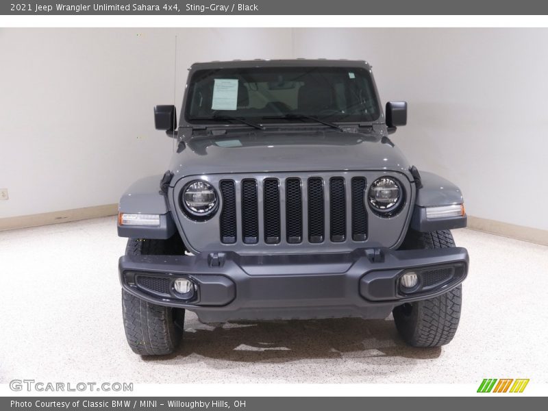 Sting-Gray / Black 2021 Jeep Wrangler Unlimited Sahara 4x4