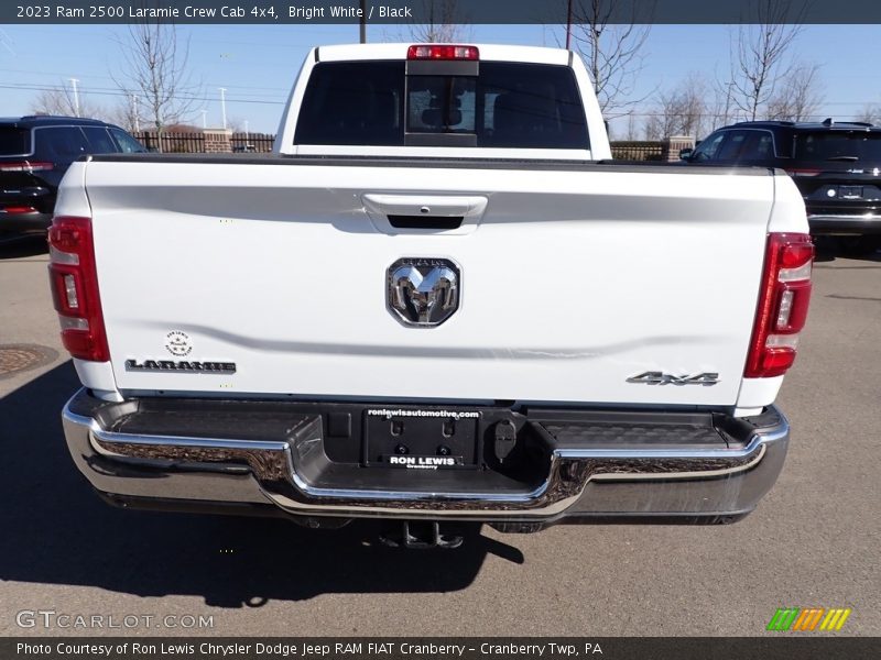 Bright White / Black 2023 Ram 2500 Laramie Crew Cab 4x4