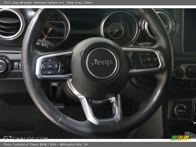 Sting-Gray / Black 2021 Jeep Wrangler Unlimited Sahara 4x4
