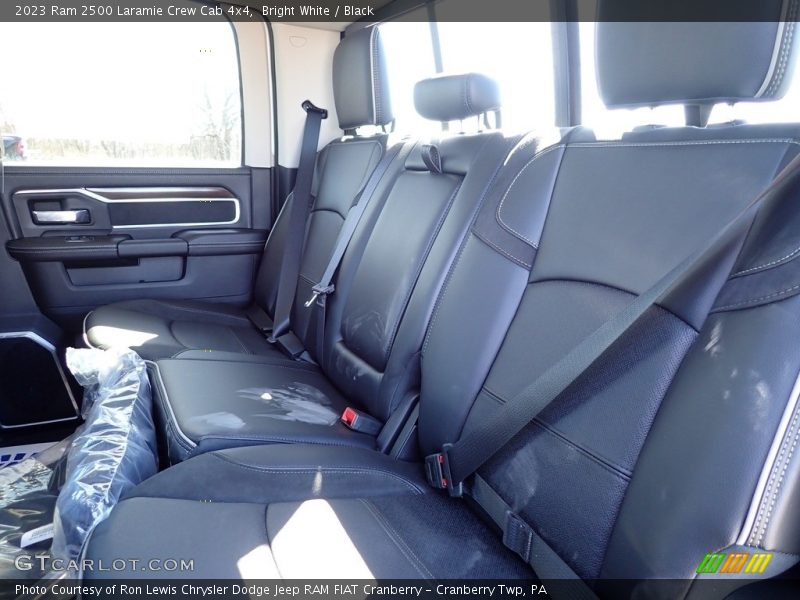 Rear Seat of 2023 2500 Laramie Crew Cab 4x4