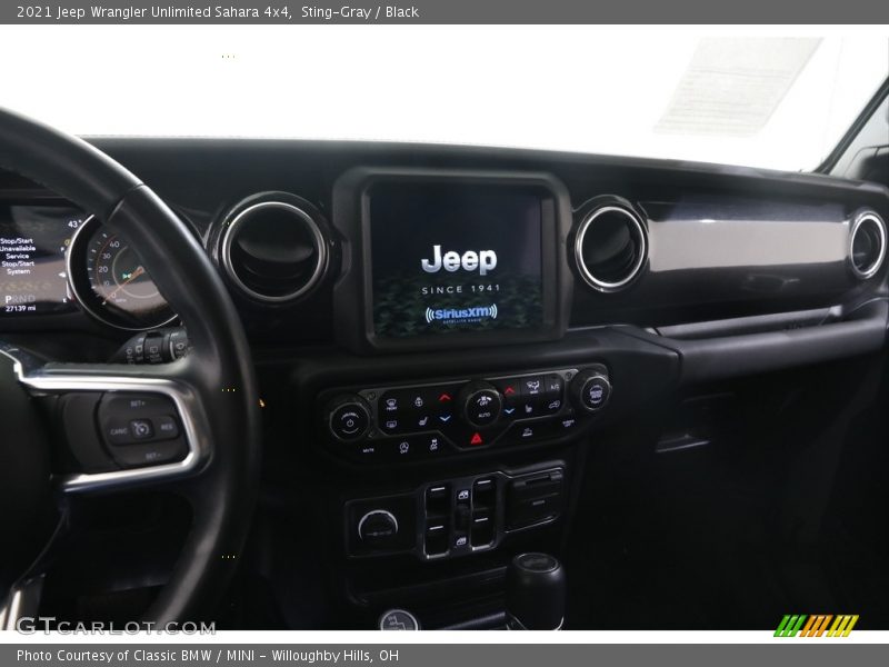 Sting-Gray / Black 2021 Jeep Wrangler Unlimited Sahara 4x4