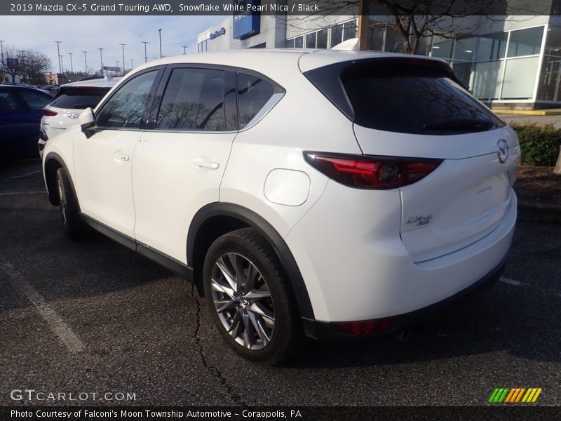 Snowflake White Pearl Mica / Black 2019 Mazda CX-5 Grand Touring AWD