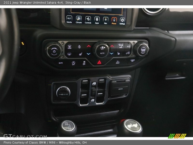 Sting-Gray / Black 2021 Jeep Wrangler Unlimited Sahara 4x4