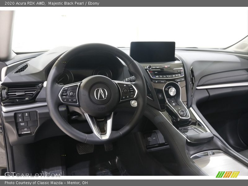 Dashboard of 2020 RDX AWD