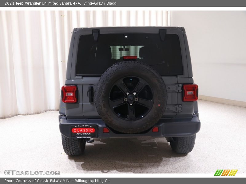 Sting-Gray / Black 2021 Jeep Wrangler Unlimited Sahara 4x4