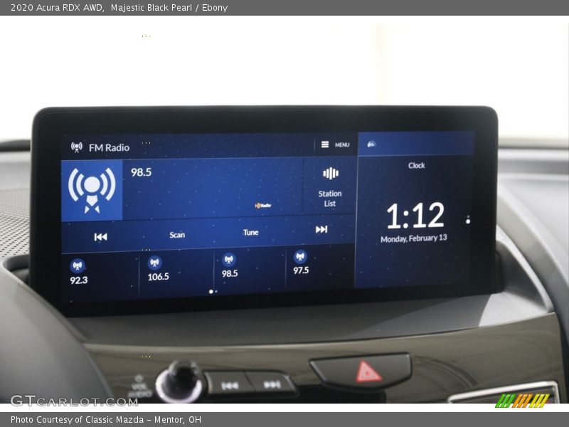 Majestic Black Pearl / Ebony 2020 Acura RDX AWD