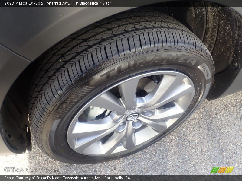 Jet Black Mica / Black 2023 Mazda CX-30 S Preferred AWD