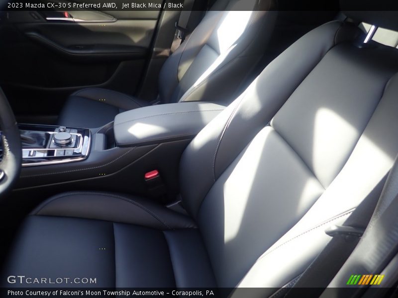 Jet Black Mica / Black 2023 Mazda CX-30 S Preferred AWD