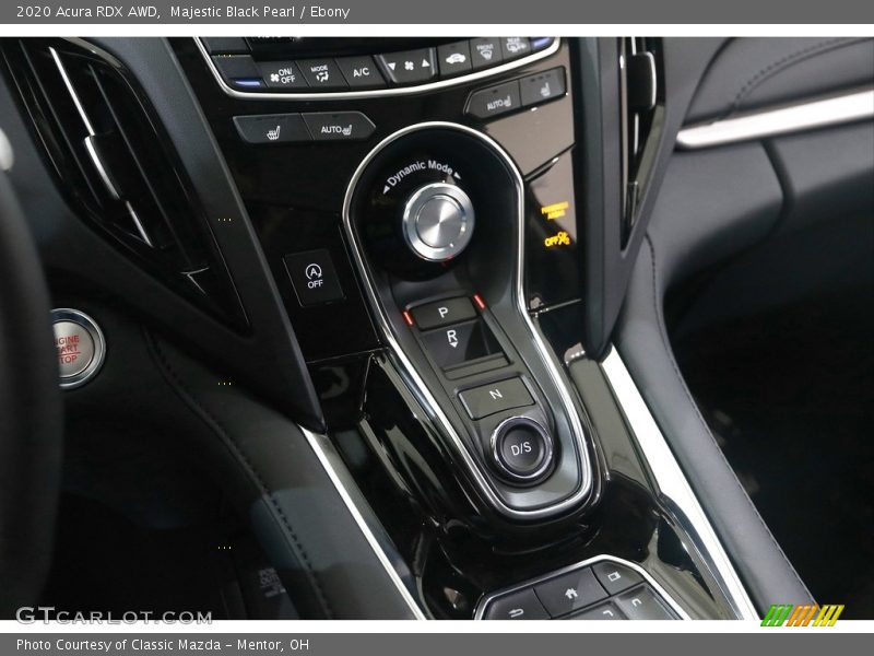  2020 RDX AWD 10 Speed Automatic Shifter