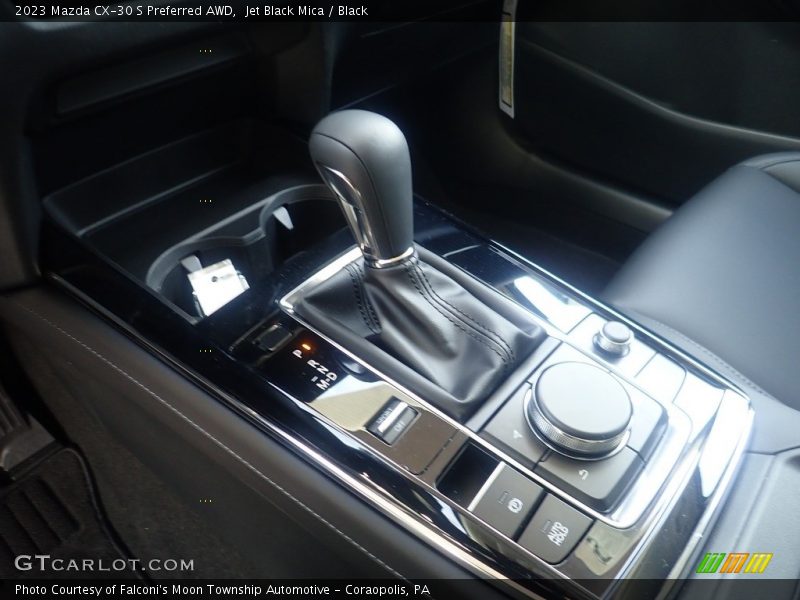 Jet Black Mica / Black 2023 Mazda CX-30 S Preferred AWD