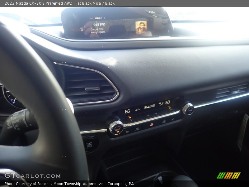Jet Black Mica / Black 2023 Mazda CX-30 S Preferred AWD