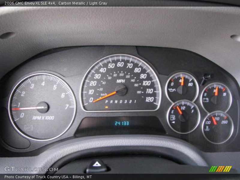 Carbon Metallic / Light Gray 2006 GMC Envoy XL SLE 4x4