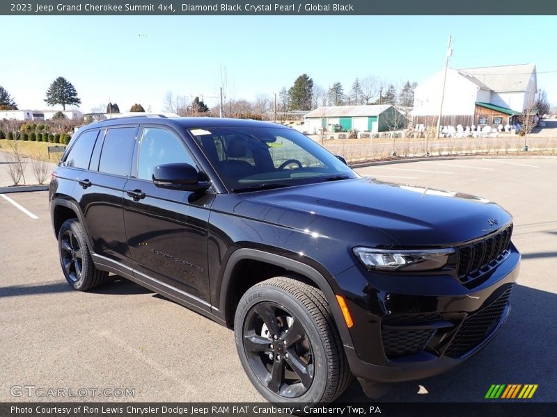 Diamond Black Crystal Pearl / Global Black 2023 Jeep Grand Cherokee Summit 4x4