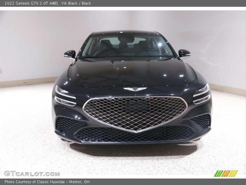 Vik Black / Black 2022 Genesis G70 2.0T AWD