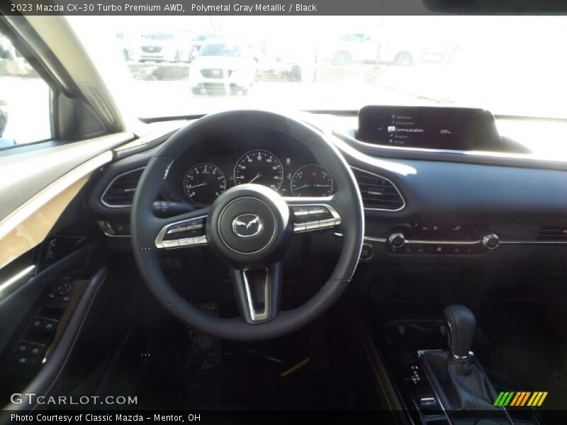 Polymetal Gray Metallic / Black 2023 Mazda CX-30 Turbo Premium AWD