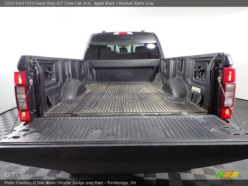Agate Black / Medium Earth Gray 2020 Ford F350 Super Duty XLT Crew Cab 4x4