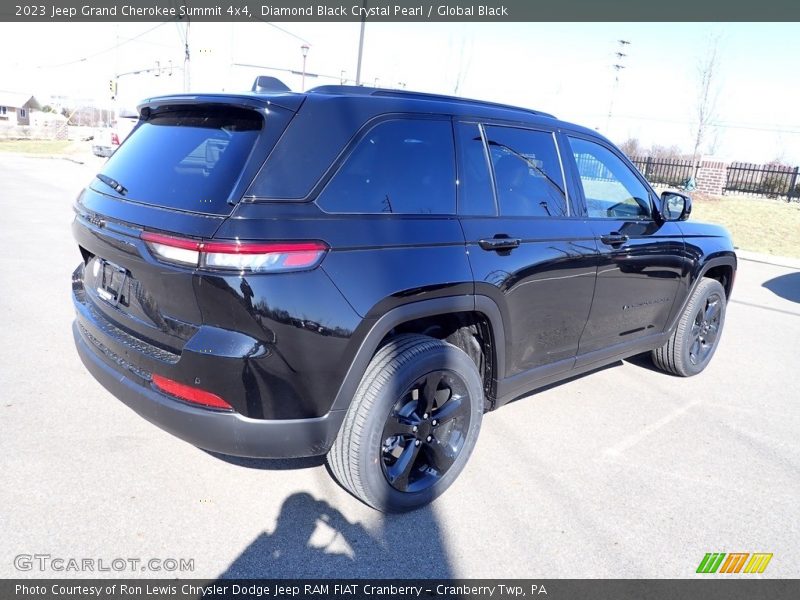 Diamond Black Crystal Pearl / Global Black 2023 Jeep Grand Cherokee Summit 4x4