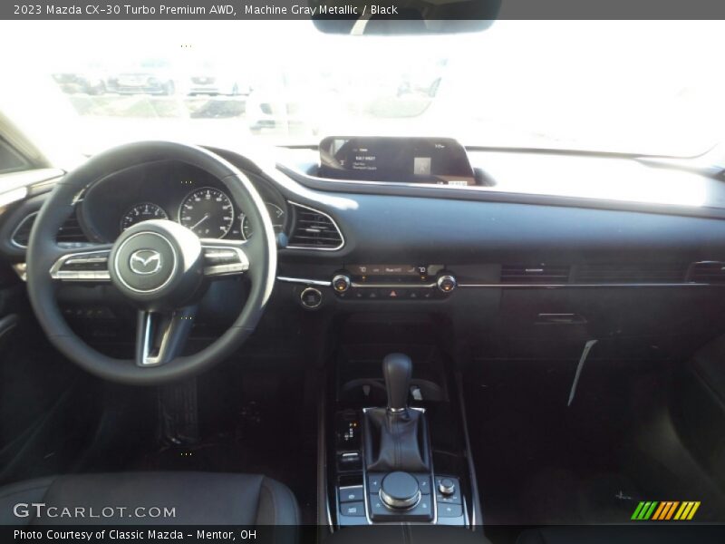 Machine Gray Metallic / Black 2023 Mazda CX-30 Turbo Premium AWD