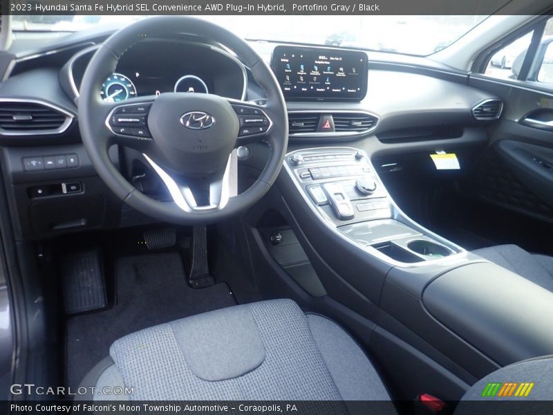  2023 Santa Fe Hybrid SEL Convenience AWD Plug-In Hybrid Black Interior