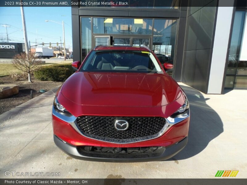 Soul Red Crystal Metallic / Black 2023 Mazda CX-30 Premium AWD
