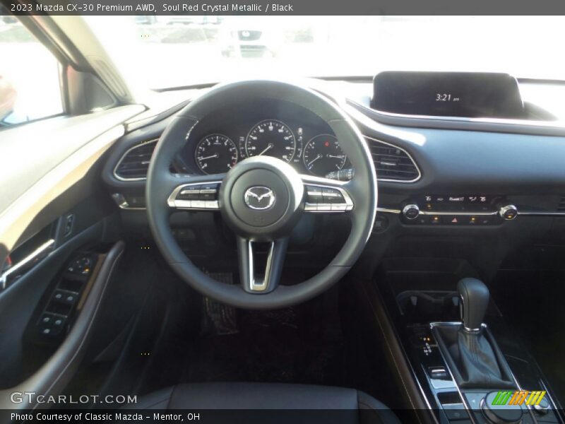 Soul Red Crystal Metallic / Black 2023 Mazda CX-30 Premium AWD