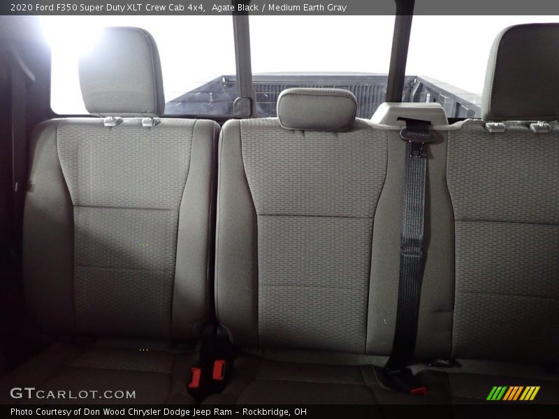 Agate Black / Medium Earth Gray 2020 Ford F350 Super Duty XLT Crew Cab 4x4