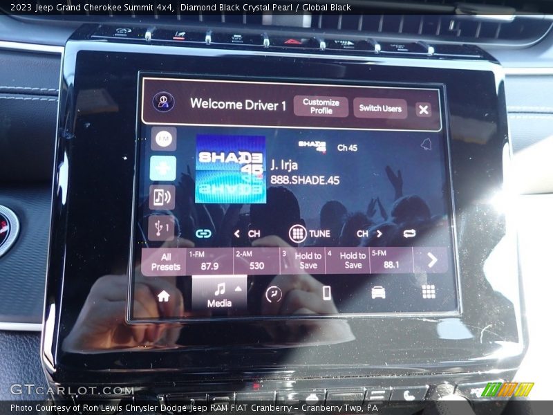 Diamond Black Crystal Pearl / Global Black 2023 Jeep Grand Cherokee Summit 4x4
