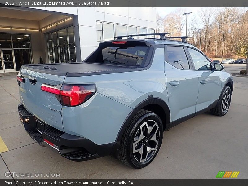 Blue Stone / Black 2023 Hyundai Santa Cruz Limited AWD