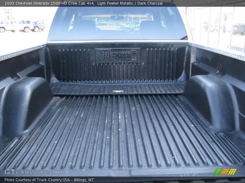 Light Pewter Metallic / Dark Charcoal 2003 Chevrolet Silverado 1500 HD Crew Cab 4x4