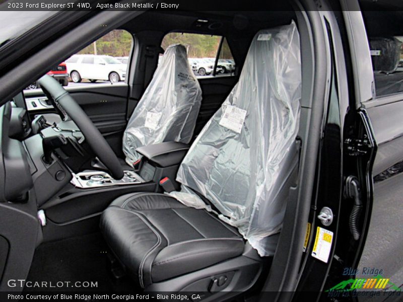 Front Seat of 2023 Explorer ST 4WD