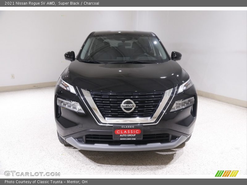 Super Black / Charcoal 2021 Nissan Rogue SV AWD