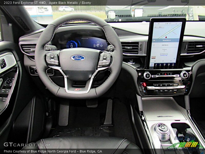 Dashboard of 2023 Explorer ST 4WD