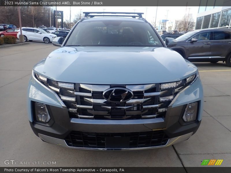 Blue Stone / Black 2023 Hyundai Santa Cruz Limited AWD