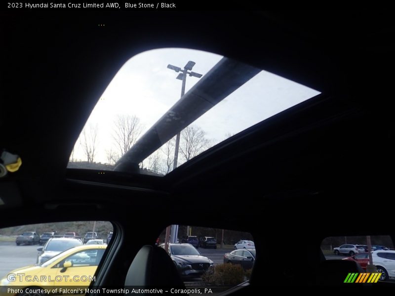 Blue Stone / Black 2023 Hyundai Santa Cruz Limited AWD