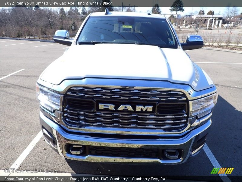Bright White / Black 2022 Ram 2500 Limited Crew Cab 4x4