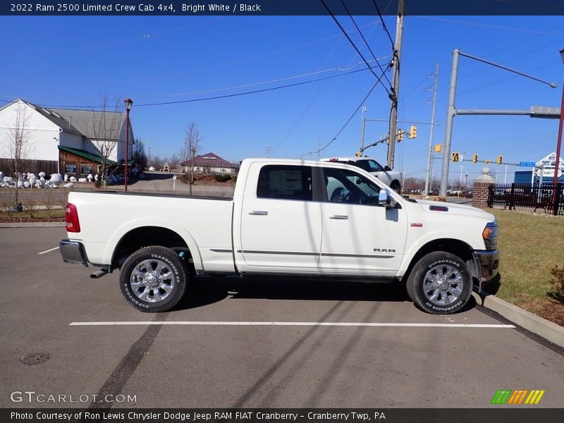 Bright White / Black 2022 Ram 2500 Limited Crew Cab 4x4