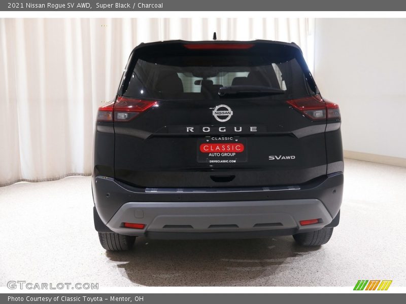 Super Black / Charcoal 2021 Nissan Rogue SV AWD