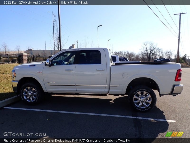Bright White / Black 2022 Ram 2500 Limited Crew Cab 4x4