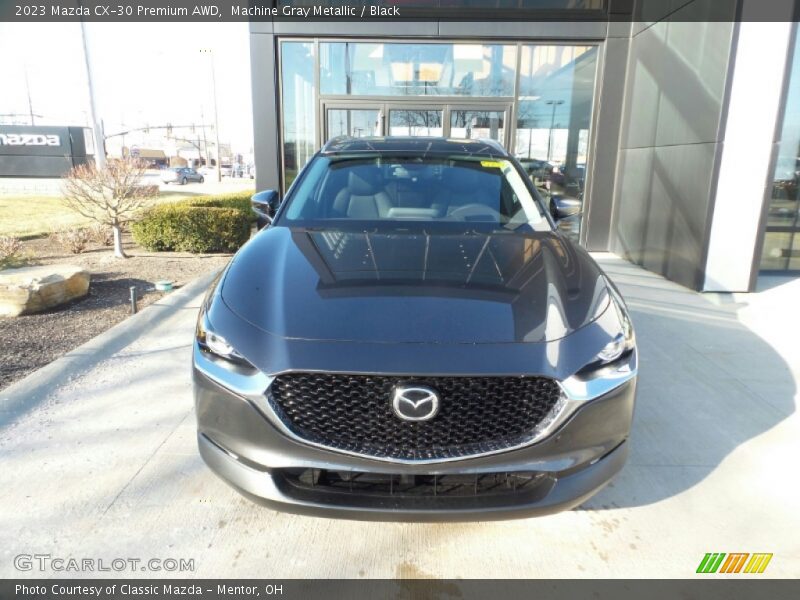 Machine Gray Metallic / Black 2023 Mazda CX-30 Premium AWD
