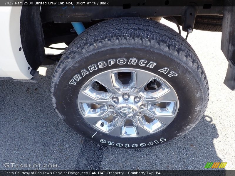 Bright White / Black 2022 Ram 2500 Limited Crew Cab 4x4