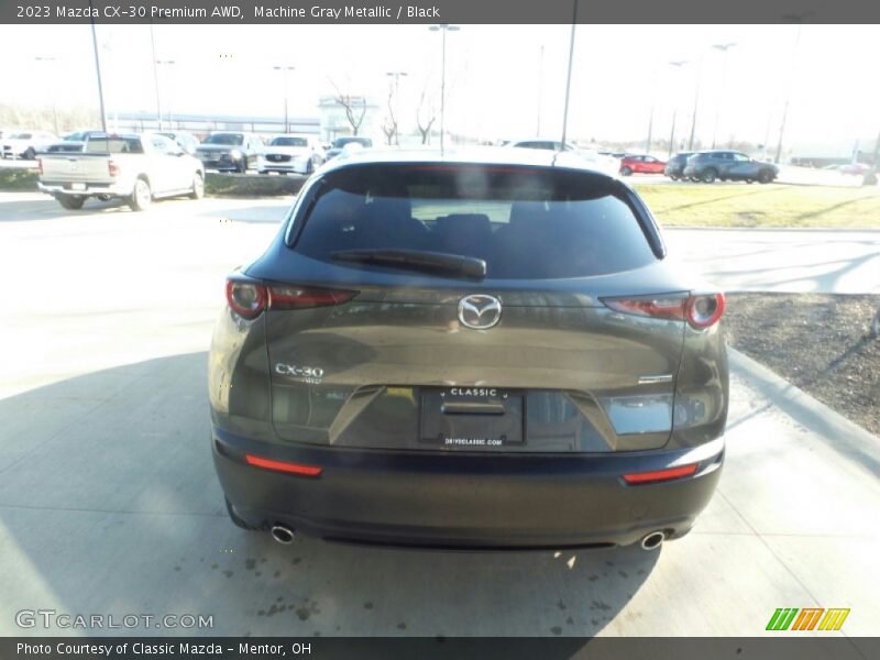 Machine Gray Metallic / Black 2023 Mazda CX-30 Premium AWD