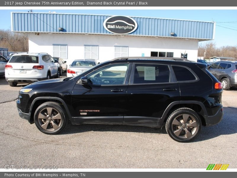  2017 Cherokee 75th Anniversary Edition Diamond Black Crystal Pearl