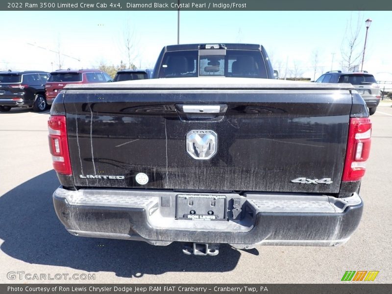 Diamond Black Crystal Pearl / Indigo/Frost 2022 Ram 3500 Limited Crew Cab 4x4