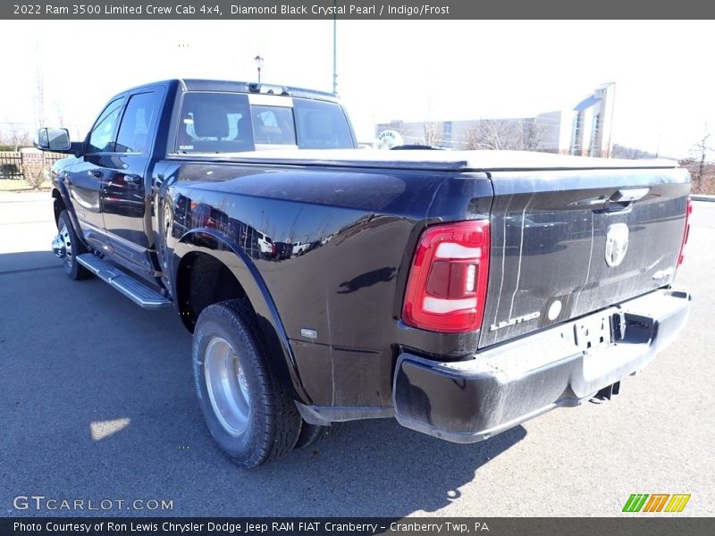 Diamond Black Crystal Pearl / Indigo/Frost 2022 Ram 3500 Limited Crew Cab 4x4