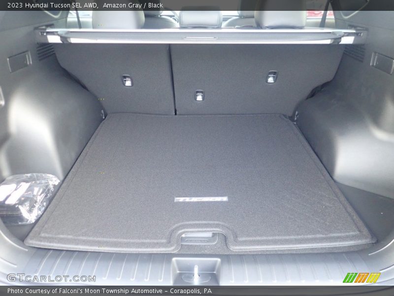 Amazon Gray / Black 2023 Hyundai Tucson SEL AWD