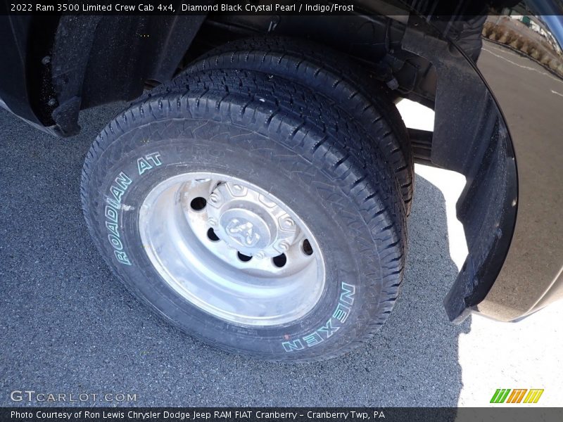 Diamond Black Crystal Pearl / Indigo/Frost 2022 Ram 3500 Limited Crew Cab 4x4