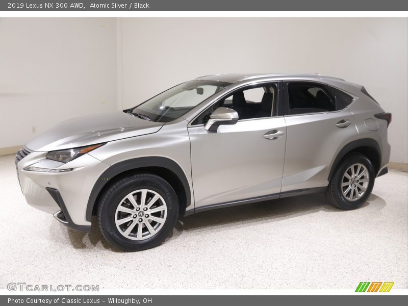 Atomic Silver / Black 2019 Lexus NX 300 AWD