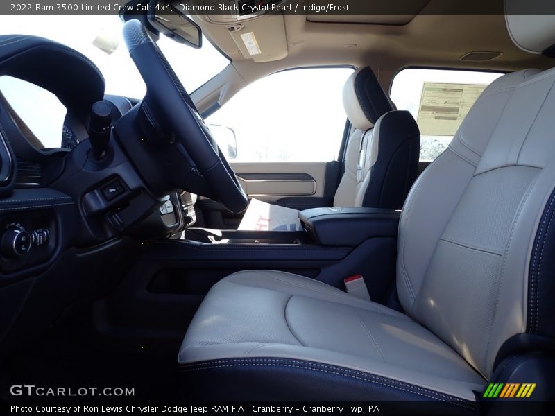 Diamond Black Crystal Pearl / Indigo/Frost 2022 Ram 3500 Limited Crew Cab 4x4