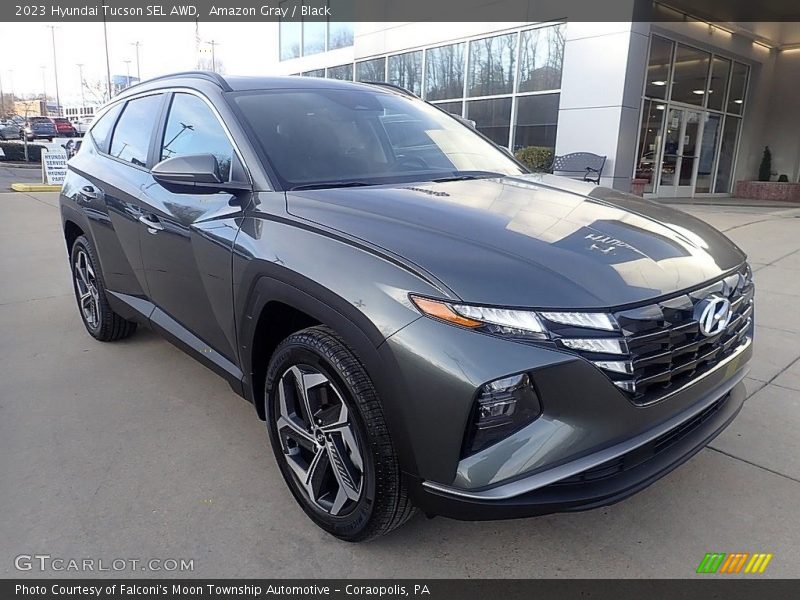 Front 3/4 View of 2023 Tucson SEL AWD