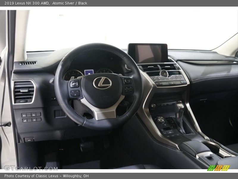 Atomic Silver / Black 2019 Lexus NX 300 AWD